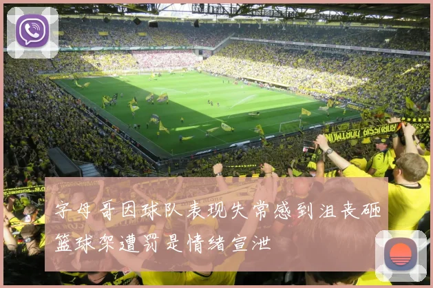 字母哥因球队表现失常感到沮丧砸篮球架遭罚是情绪宣泄