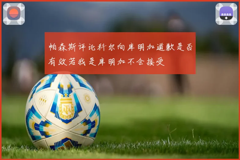 帕森斯评论科尔向库明加道歉是否有效若我是库明加不会接受